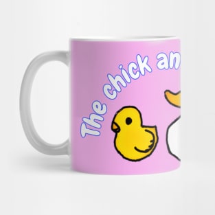 The chick  and the duck Mug